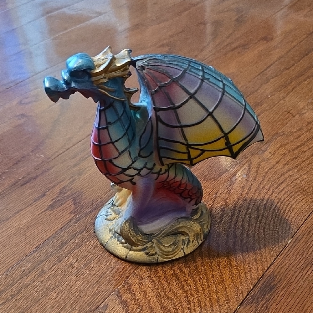 Colorful Dragon Figurine